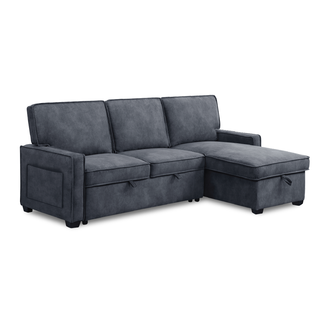 JEROME Sofa Bed with Chaise MAJUHOME eStore