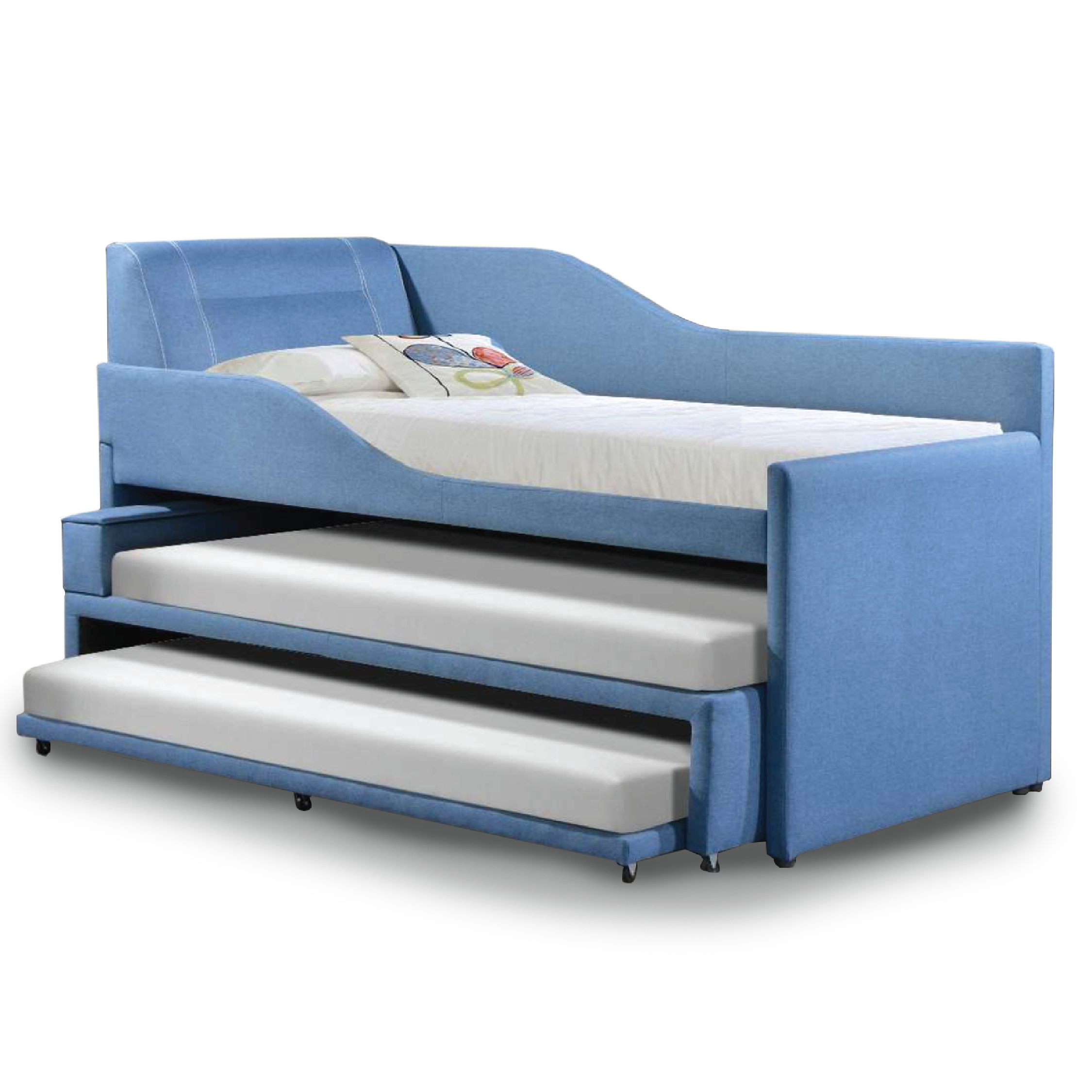 TRIPLO Single Pullout Bed MAJUHOME eStore