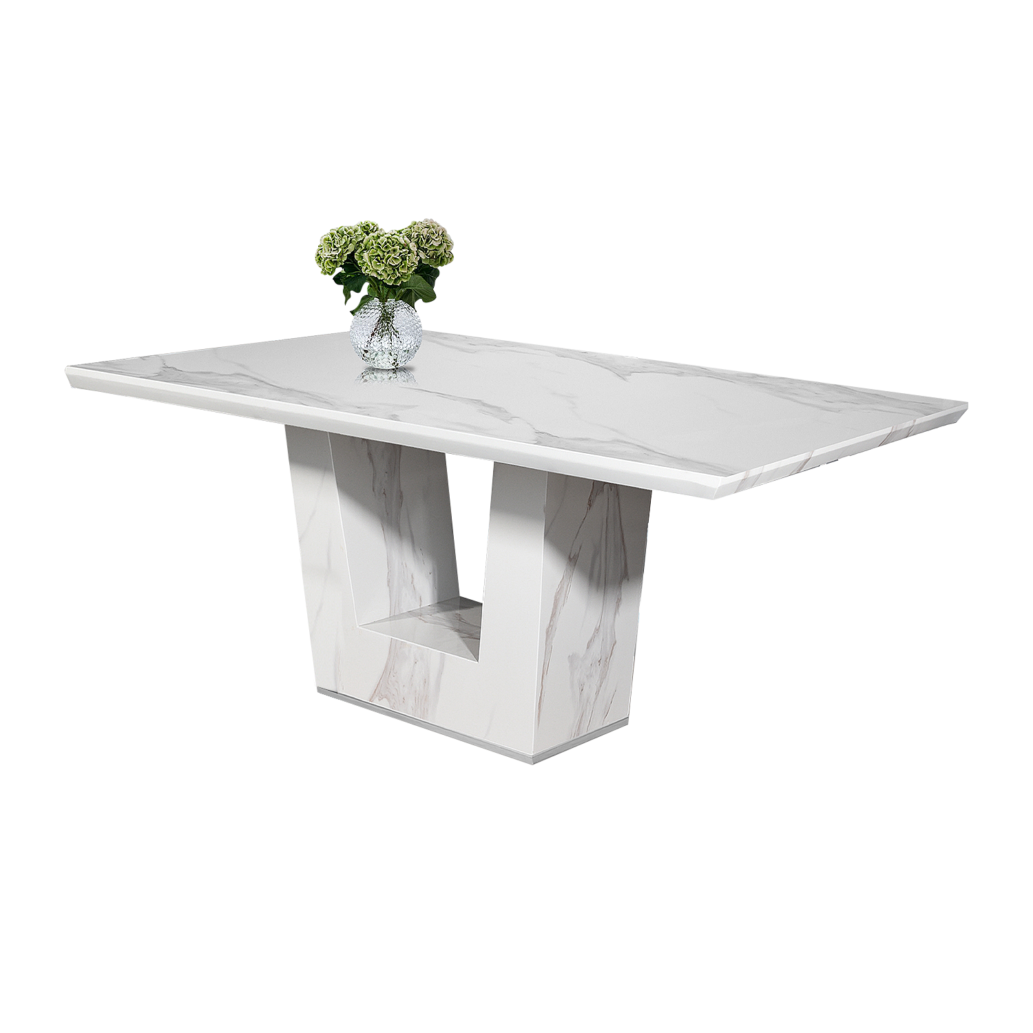 BENSON Marble Dining Table MAJUHOME eStore
