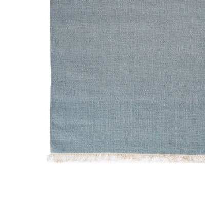 STRING  Wool Hand Woven Rug Teal