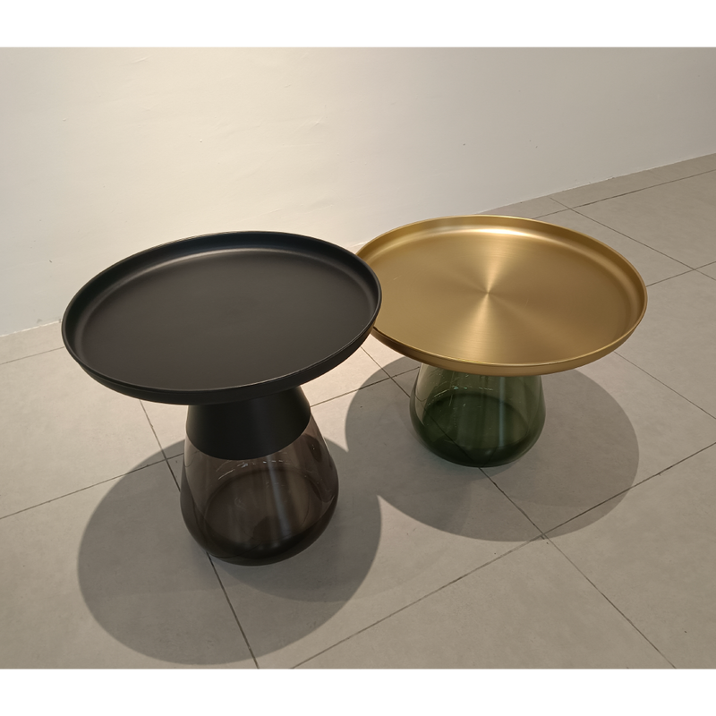 MAGISTA Coffee Table (Black/Gold)