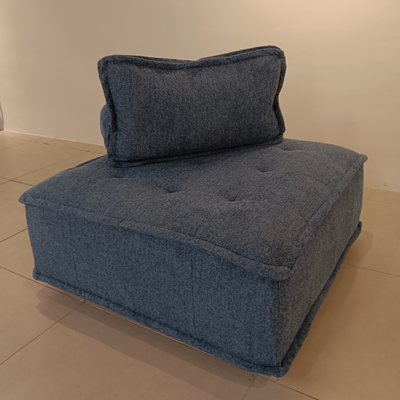 SHAPEL Ottoman (Blue)