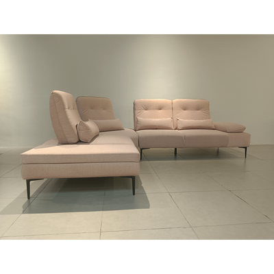Corner Sofa with Headrest