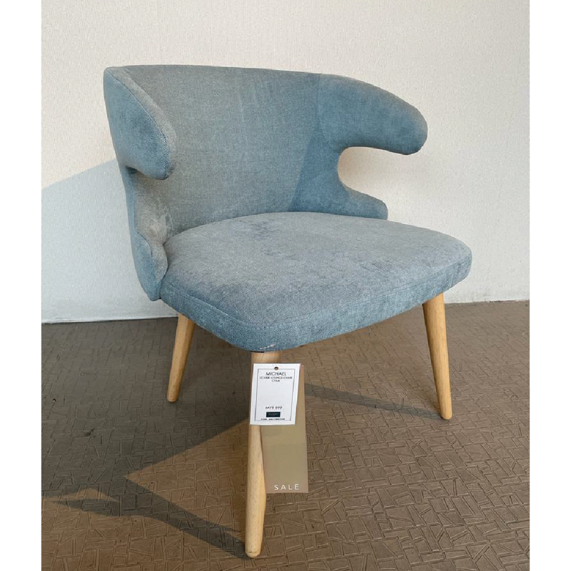 MICHAEL Lounge Chair (Cyan)
