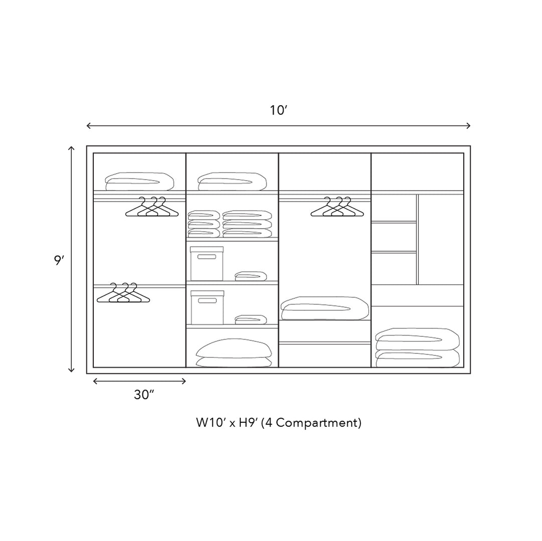 TACO Built in Wardrobe 20 Feet