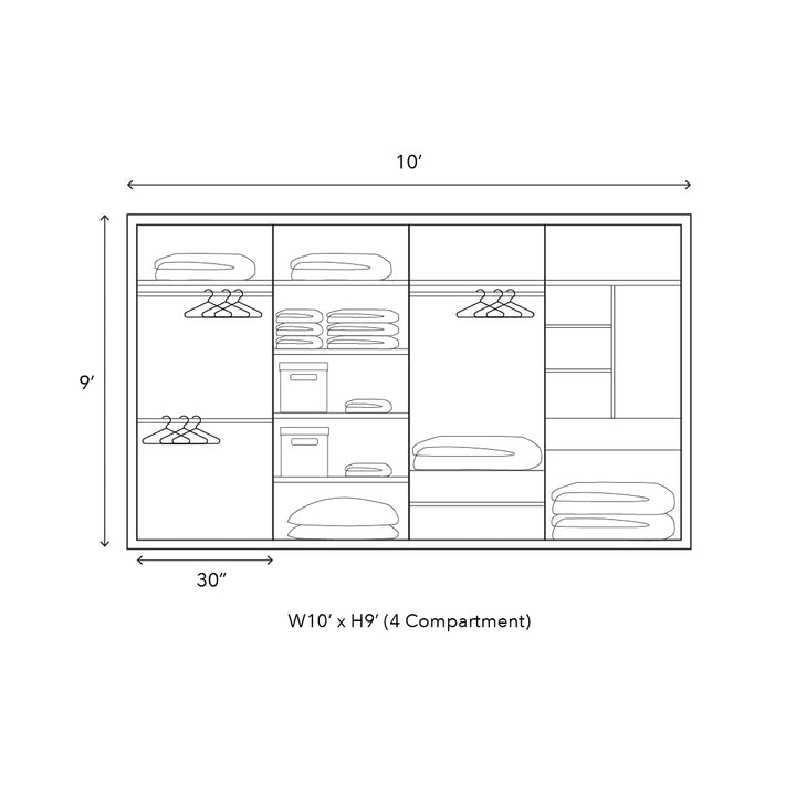 TACO Built in Wardrobe 20 Feet
