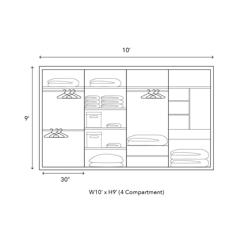 TACO Built in Wardrobe 20 Feet