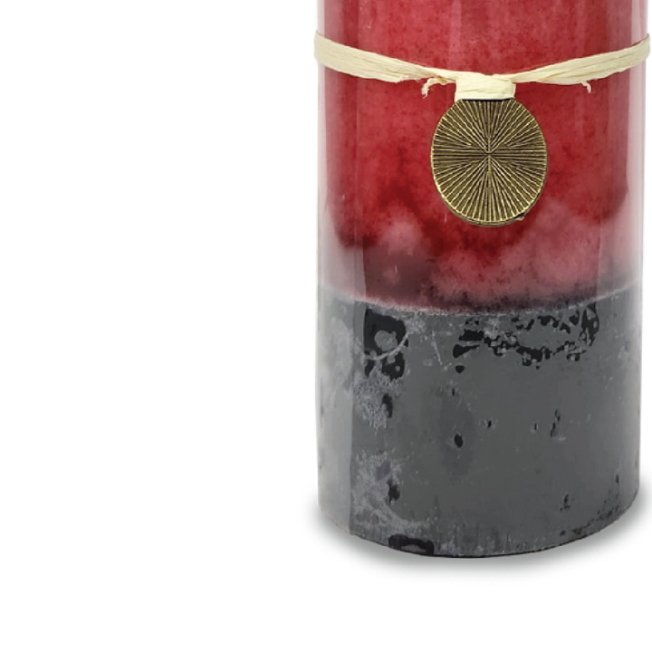 JASMINE & GARDENIA Pink Pillar Candle
