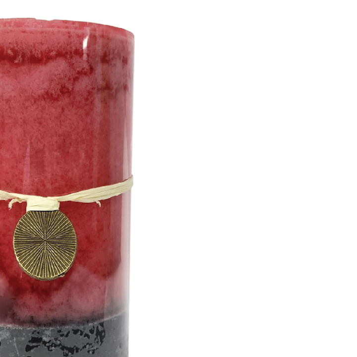 JASMINE & GARDENIA Pink Pillar Candle
