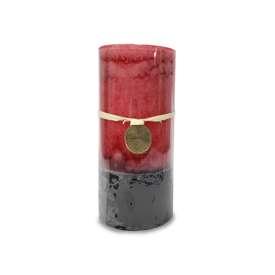 JASMINE & GARDENIA Pink Pillar Candle