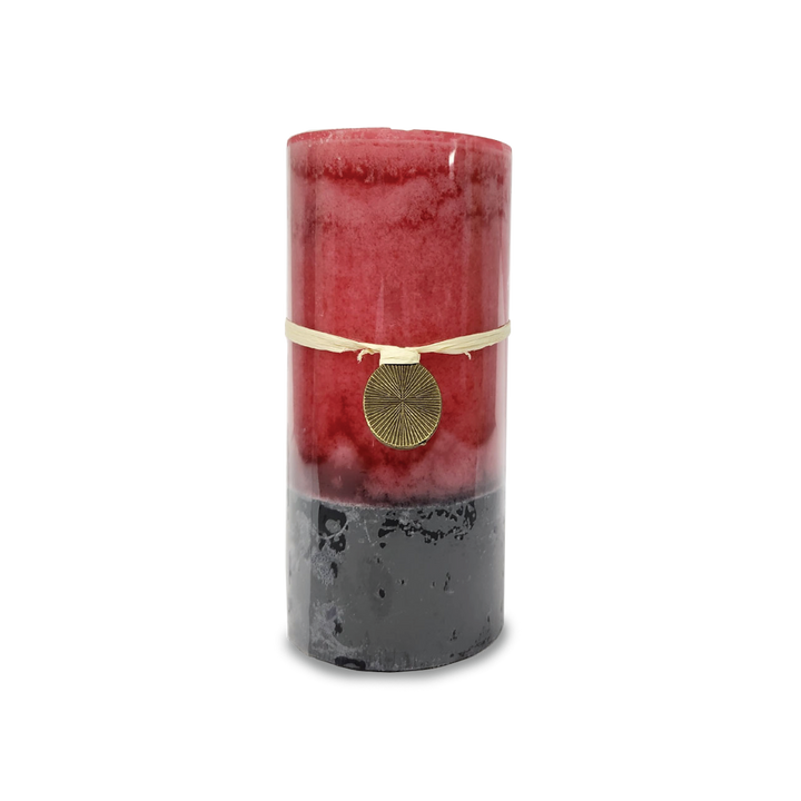 JASMINE & GARDENIA Pink Pillar Candle