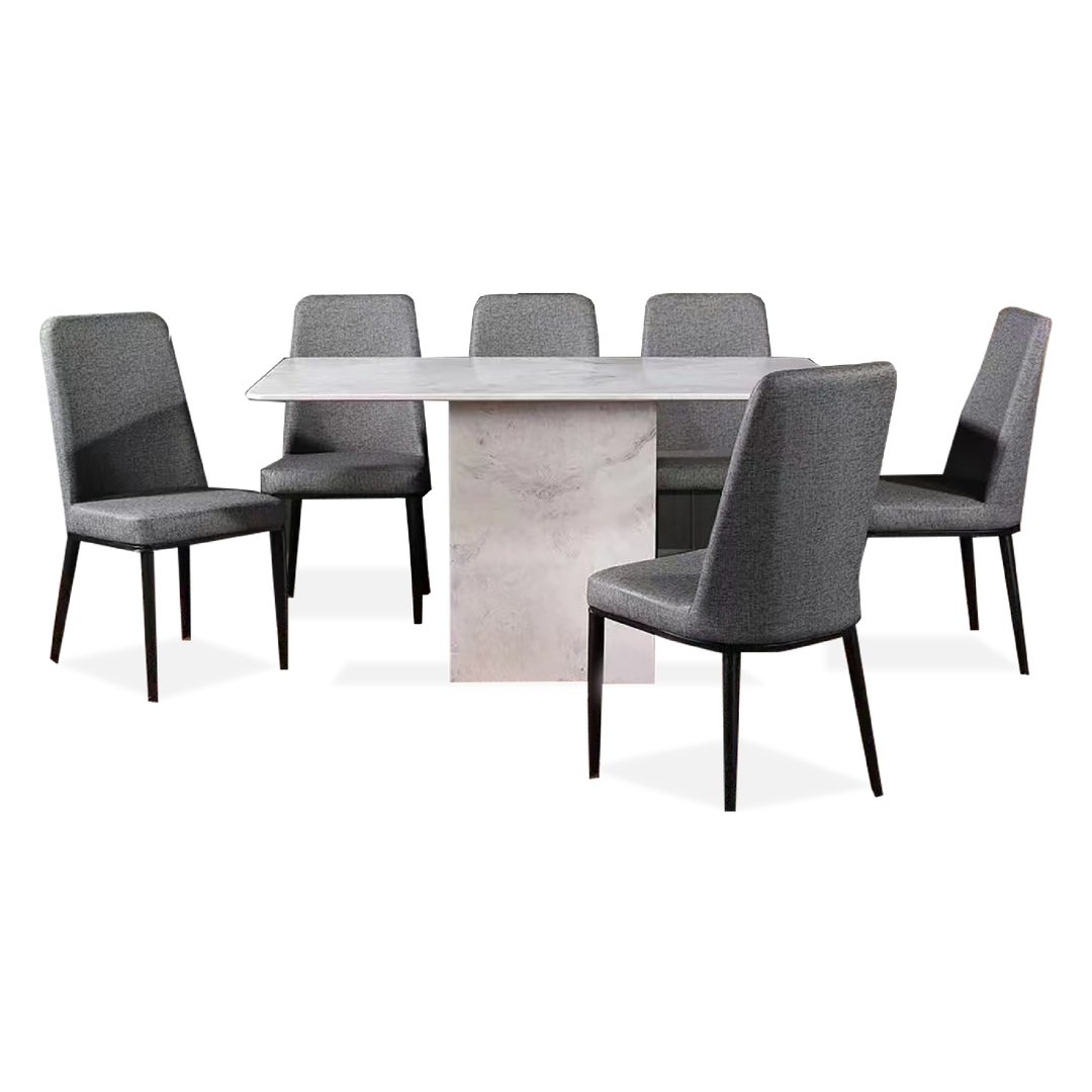 TIVOLLI Marble Dining Set