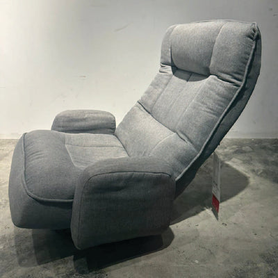 BASSANO 1S Recliner Chair (Grey)