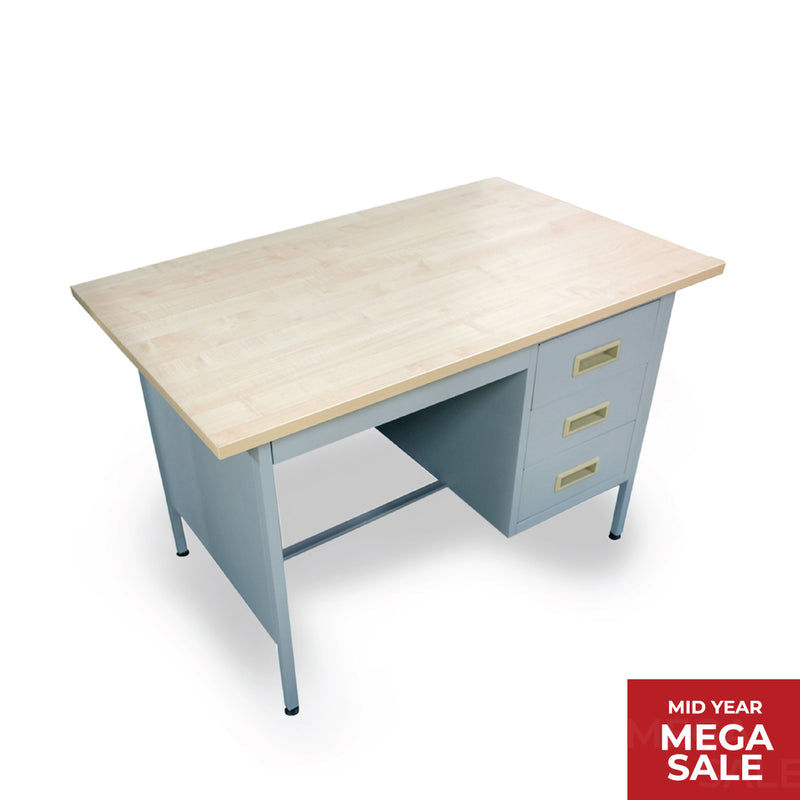4 Single Pedestal Desk