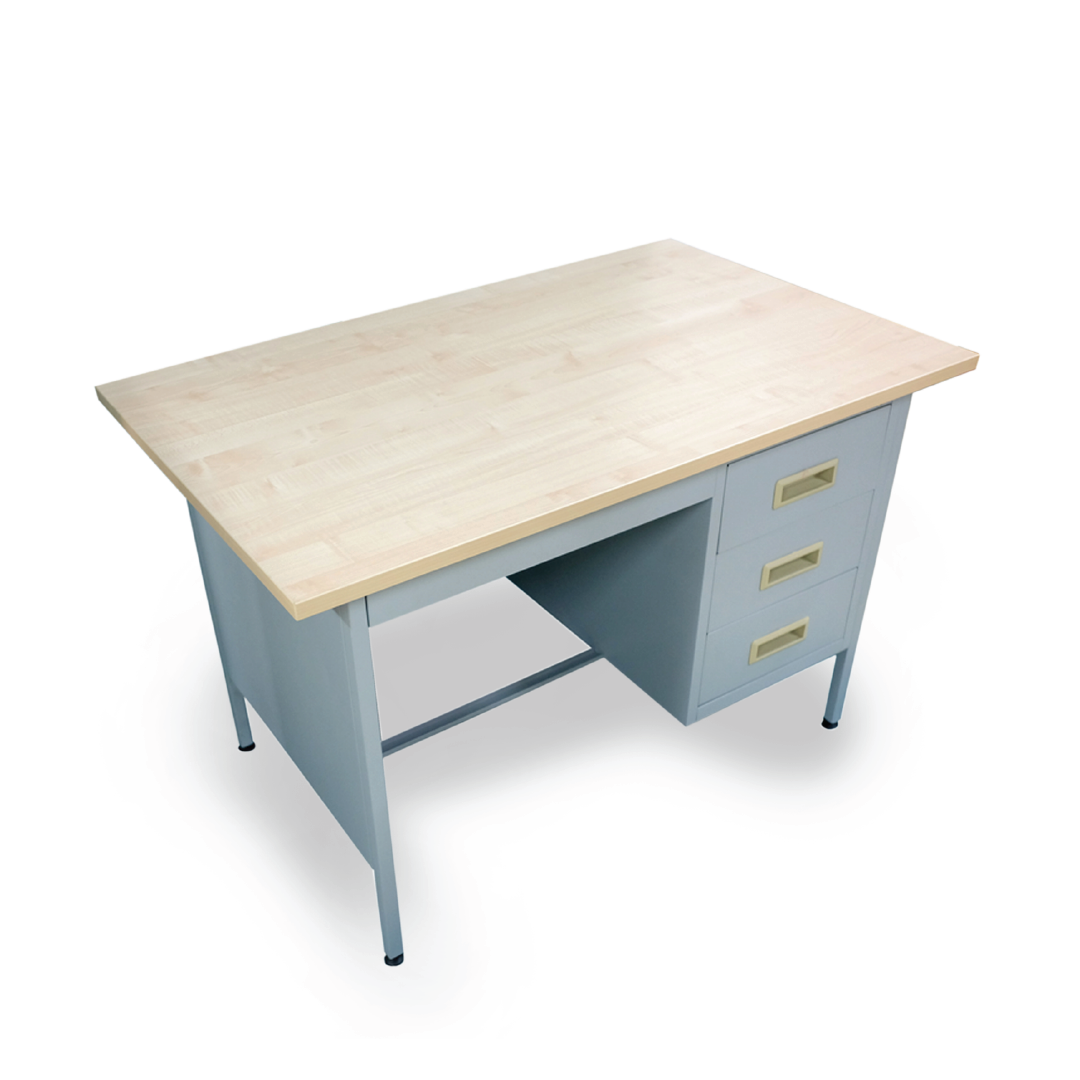 4 Single Pedestal Desk