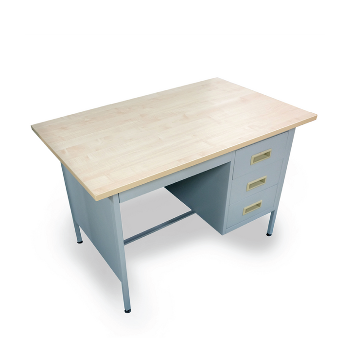 4 Single Pedestal Desk