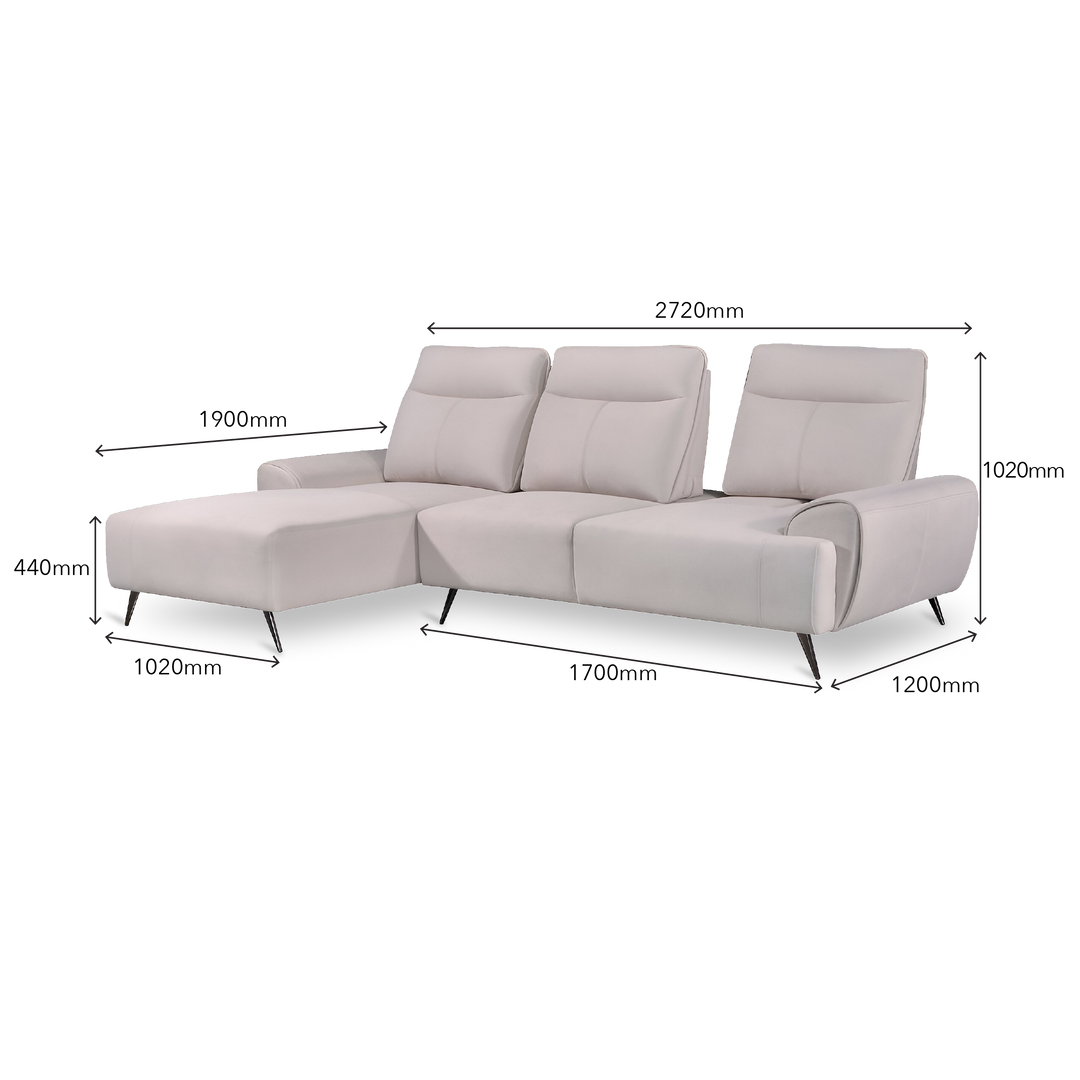 BRONWIN L-Shape Sofa