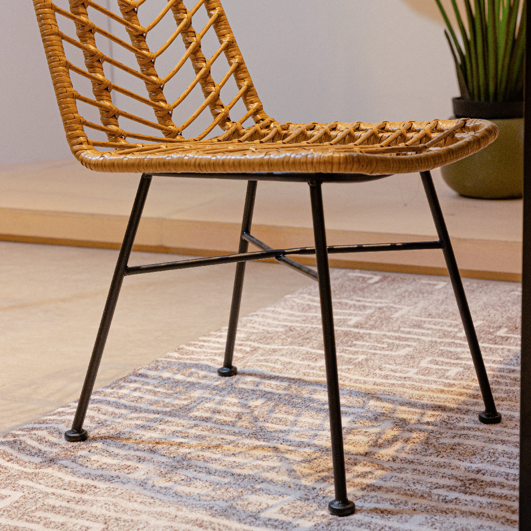 SILAS Dining Chair PE Rattan
