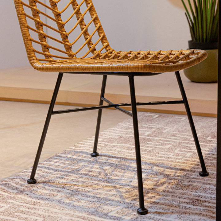 SILAS Dining Chair PE Rattan