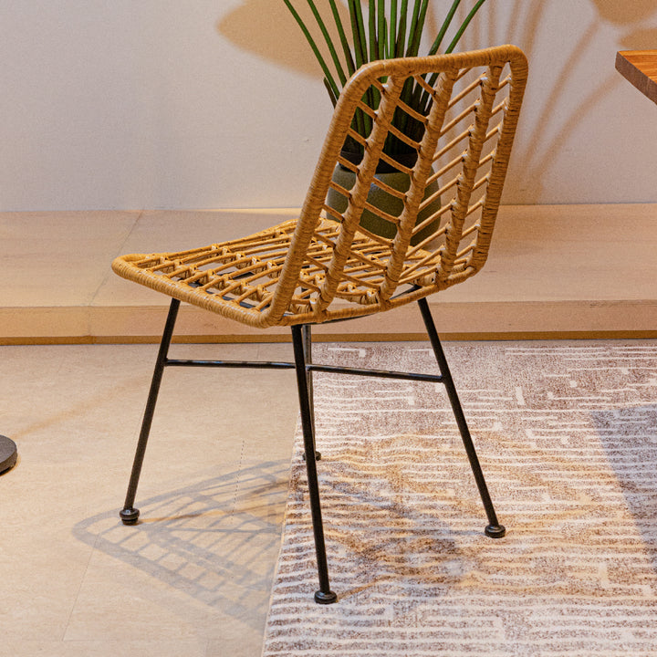 SILAS Dining Chair PE Rattan