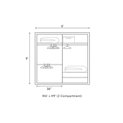 TACO Built in Wardrobe 20 Feet