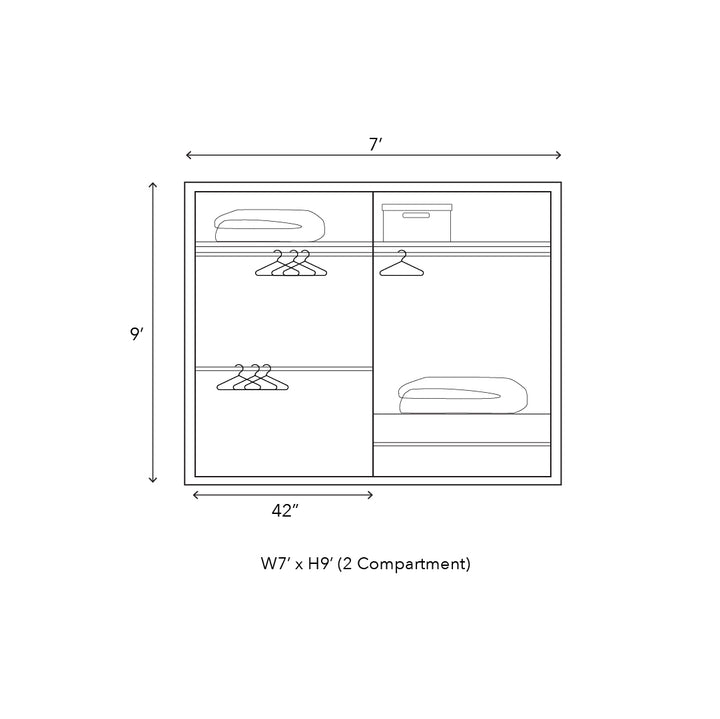 TACO Built in Wardrobe 20 Feet