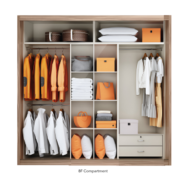 MYLO 2 Sliding Door Wardrobe