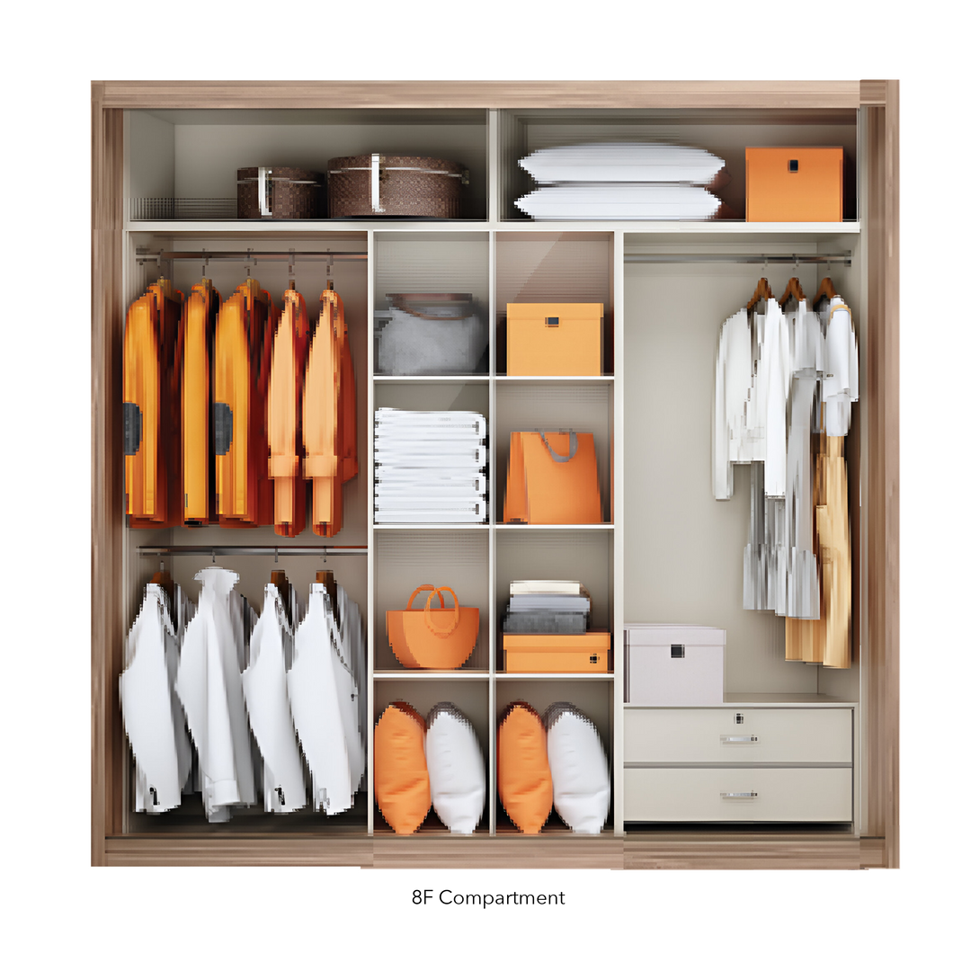 TATE 2 Sliding Door Wardrobe