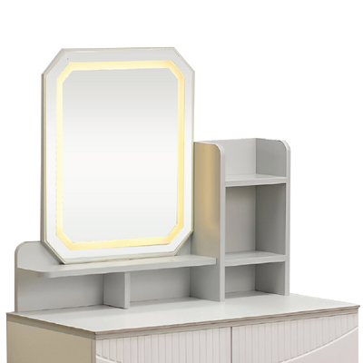 AELIA LED Mirror Dresser with Stool