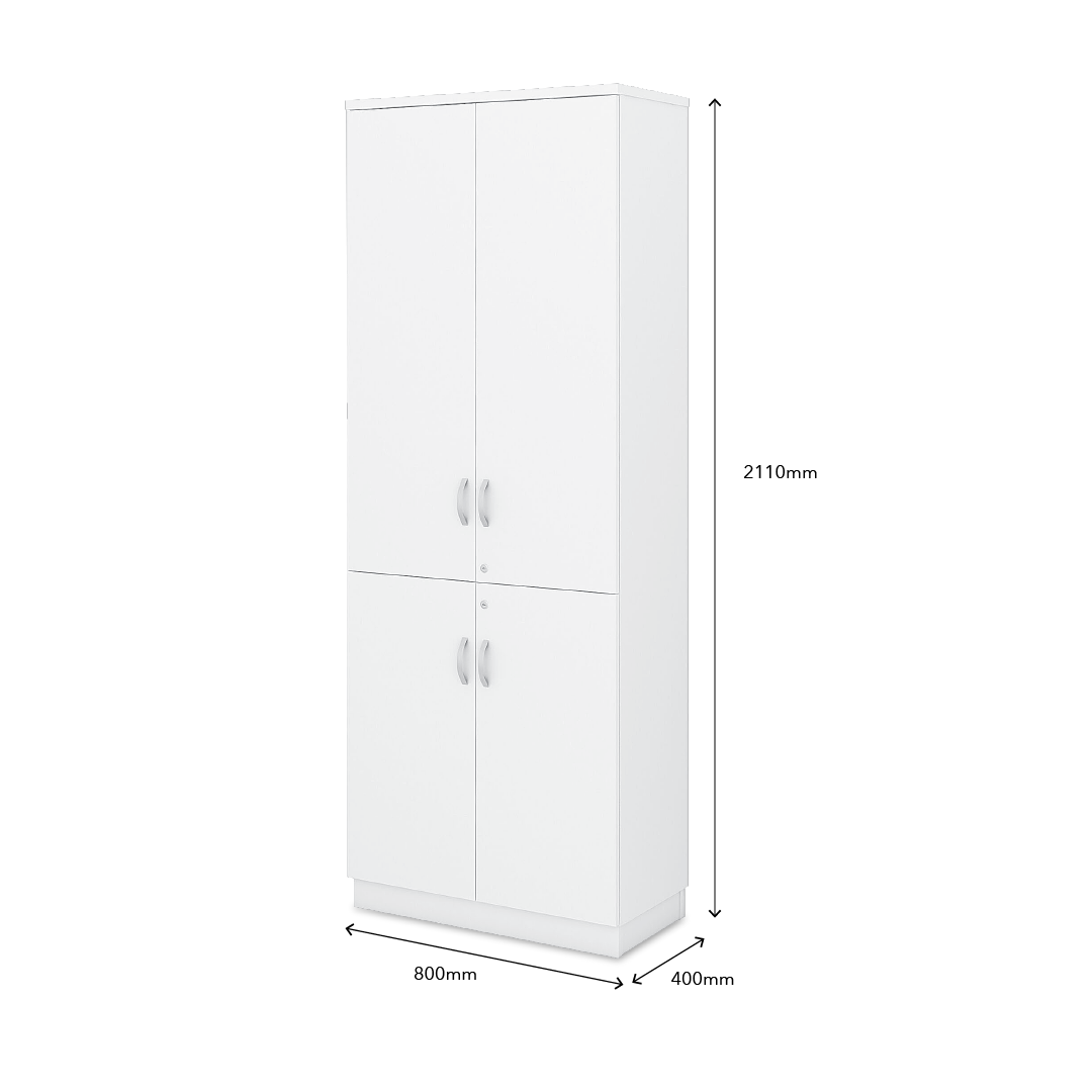 AHELI Dual Swinging Door High Cabinet