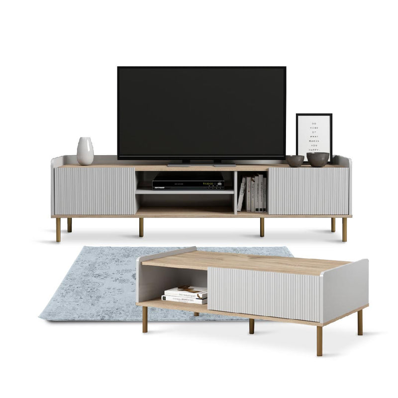 AKARI TV Cabinet and Coffee Table