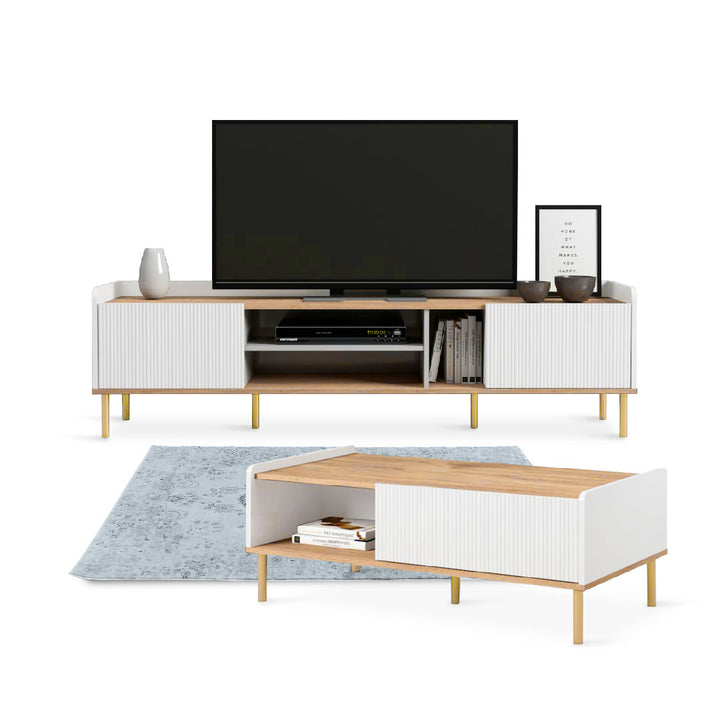AKARI TV Cabinet and Coffee Table