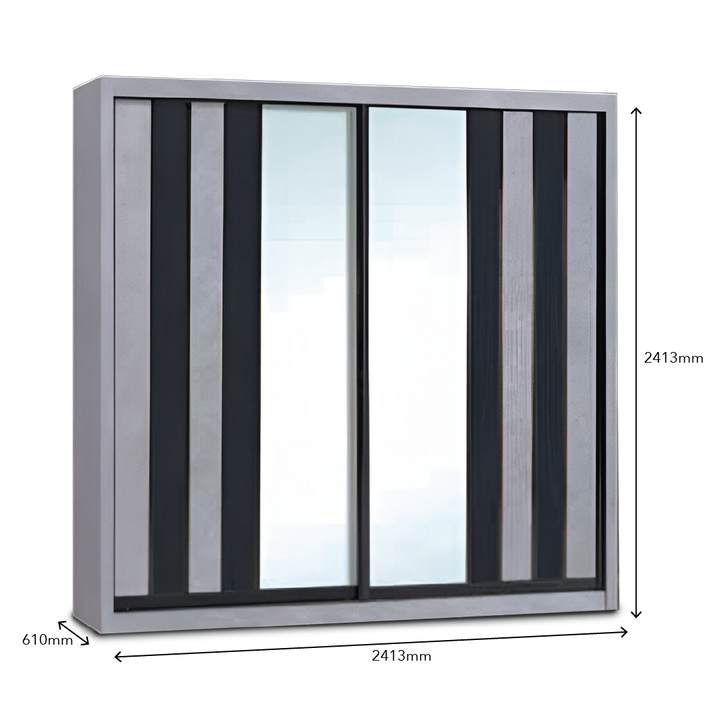 ALBIE 2 Door Wardrobe