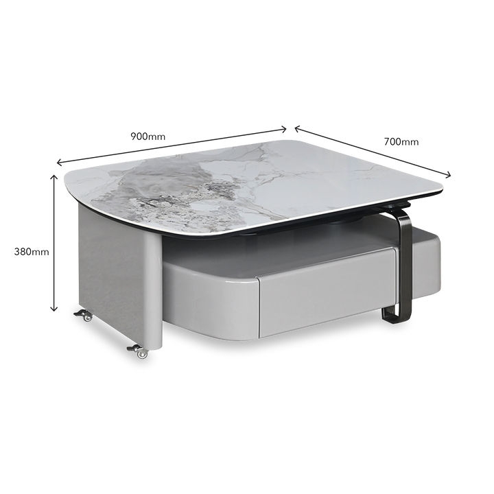 ALDINA Ceramic Coffee Table Set
