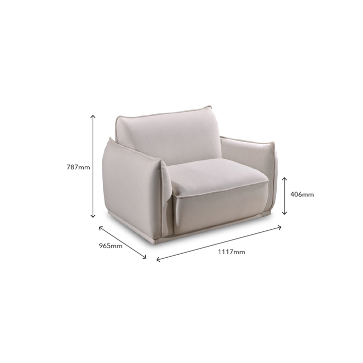 ALERA 1 Seater Sofa