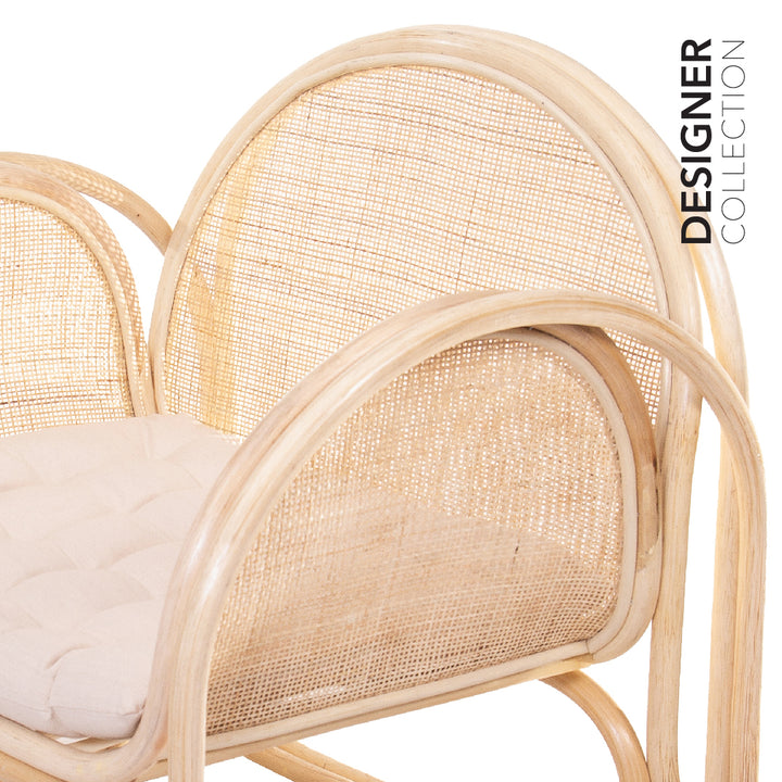 ALVA Lounge Chair Natural Doff