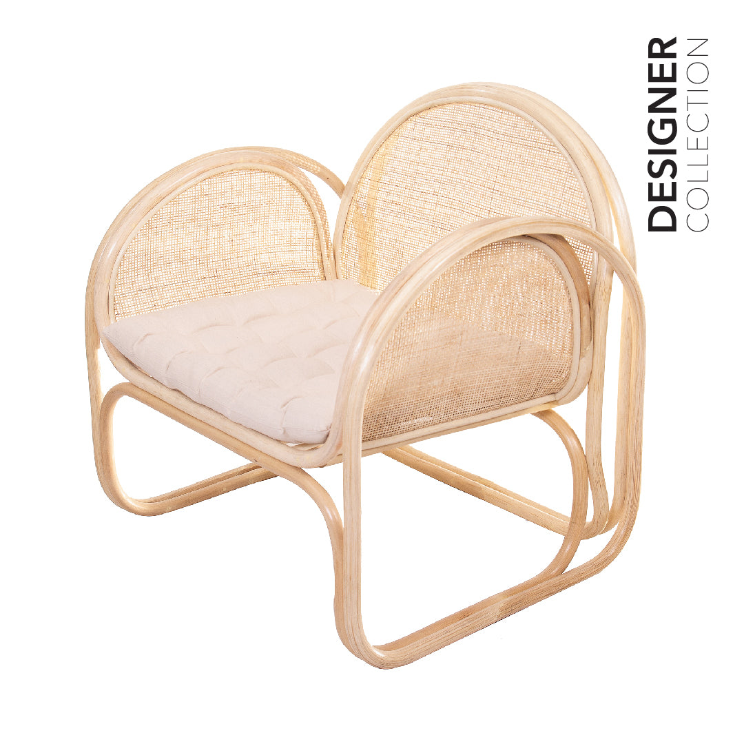 ALVA Lounge Chair Natural Doff
