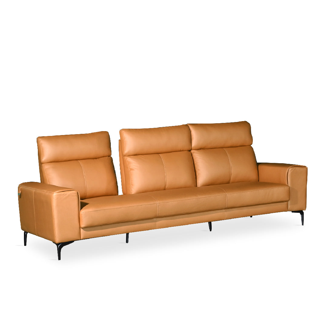 AMARILLO Push Back 3 Seater Sofa
