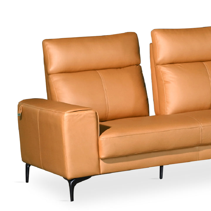 AMARILLO Push Back 3 Seater Sofa