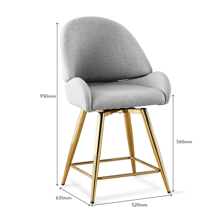 AMIT Island Chair Grey Green