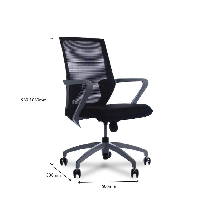 ANGLE 3 Medium Back Chair