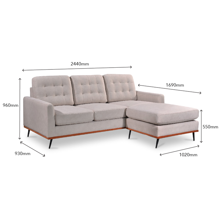 AQUILA L-Shape Sofa
