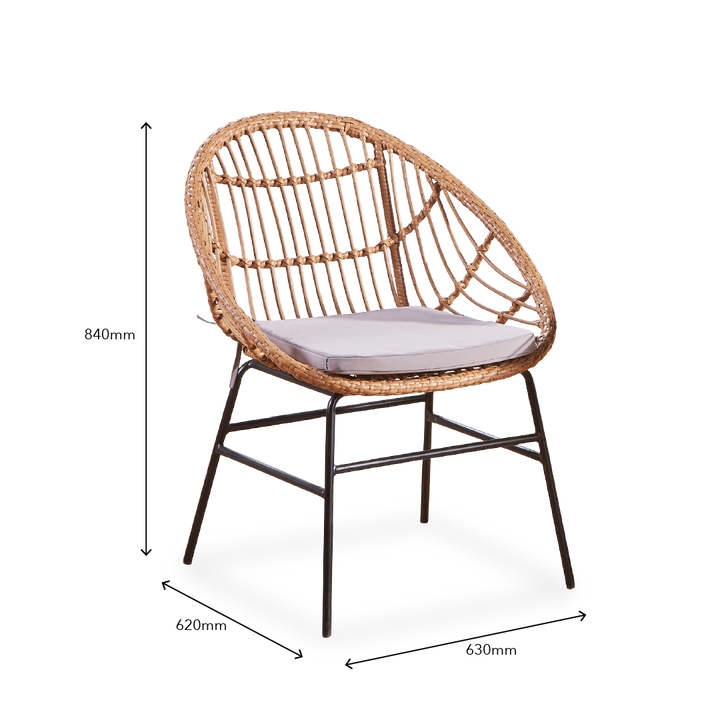 ARECALES Garden Chair