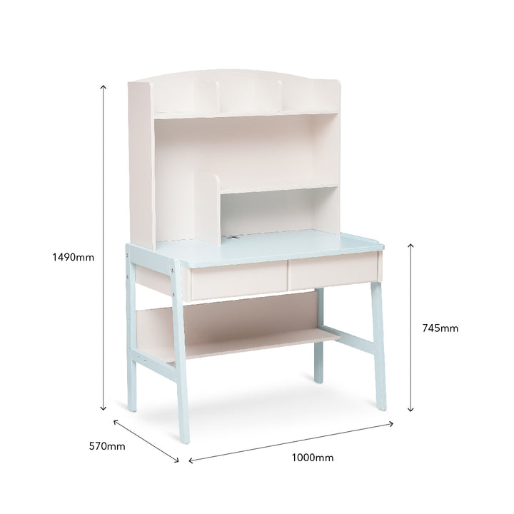 AREKA Study Desk Blue