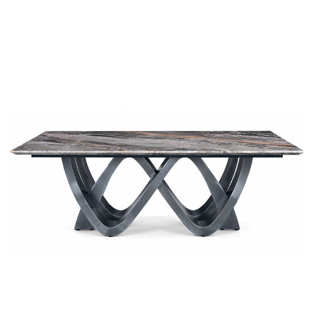 ARLUNA Natural Marble Dining Set