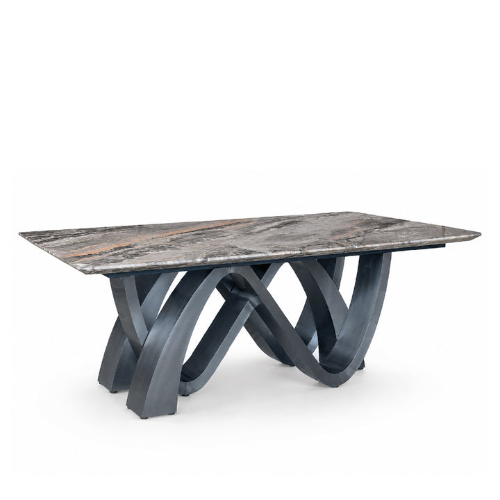 ARLUNA Natural Marble Dining Set