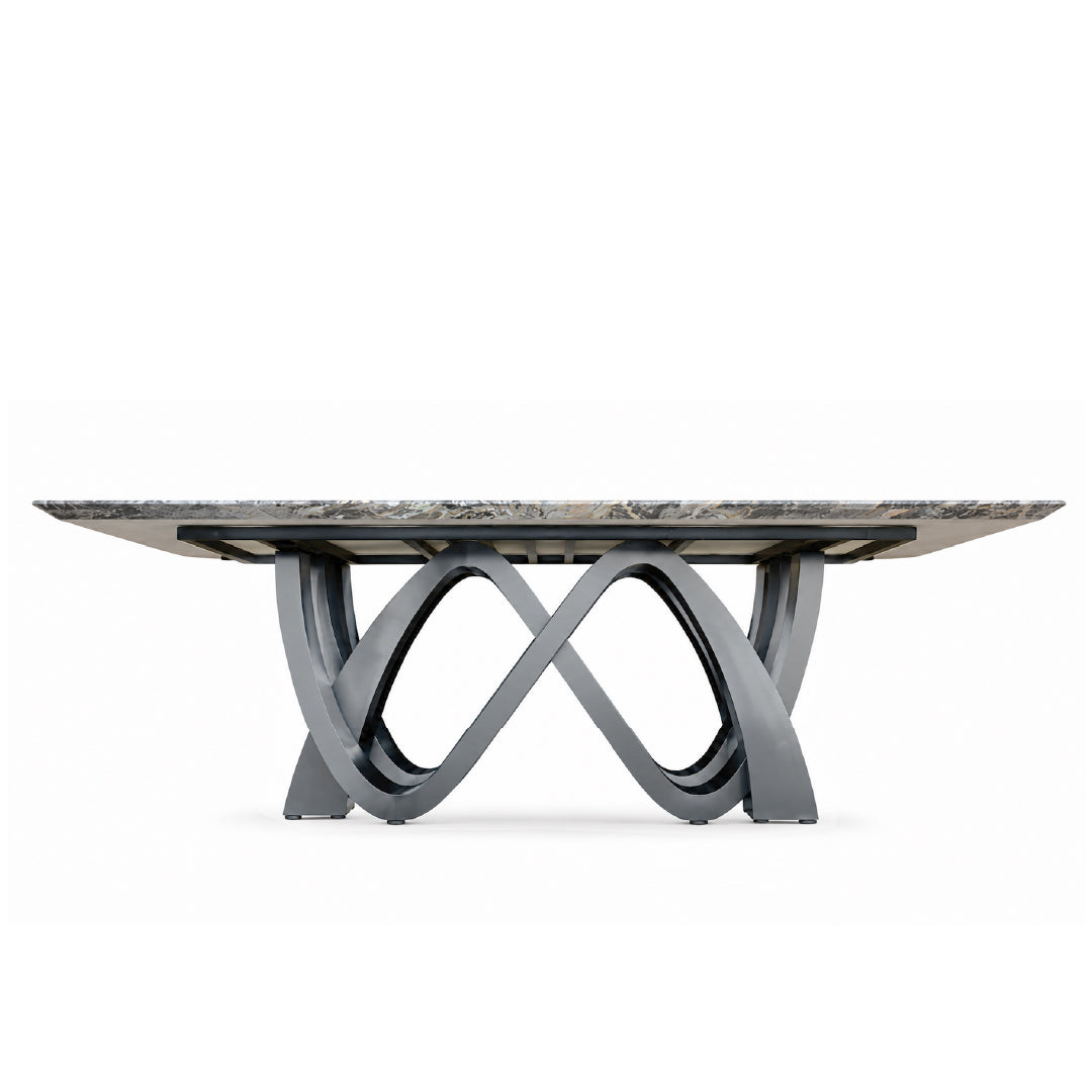 ARLUNA Natural Marble Dining Set