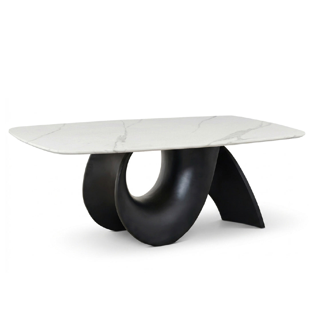ASERA Crystal Marble Stone Dining Table