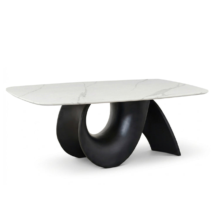ASERA Crystal Marble Stone Dining Table