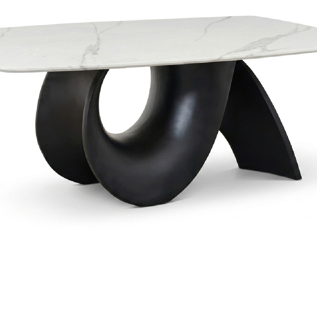 ASERA Crystal Marble Stone Dining Table